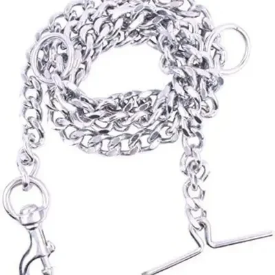 DOG CHAIN SILVER HOOK SIZE 1