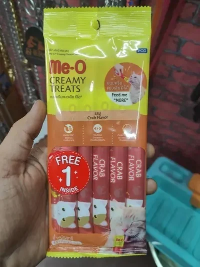 ME-O CREAMY TREAT CRAB 4+1